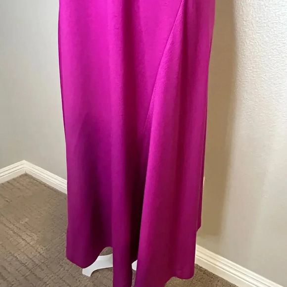 Ann Taylor NWT pink/puple midi flowy sundress size S - Picture 3 of 11